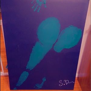 Canvas booty painting